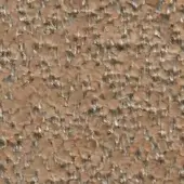 Taupe speckled fabric texture with silvery-gray threads, dense nubby and linear weave, product code “swan > fabric > extra 830”.